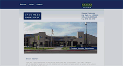 Desktop Screenshot of greghessconstruction.com